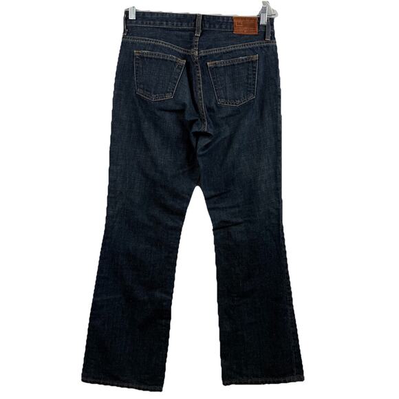 Vintage Polo Ralph Lauren Jeans Company Modern Bootcut Jeans Size 14 Dark Wash - Picture 6 of 13